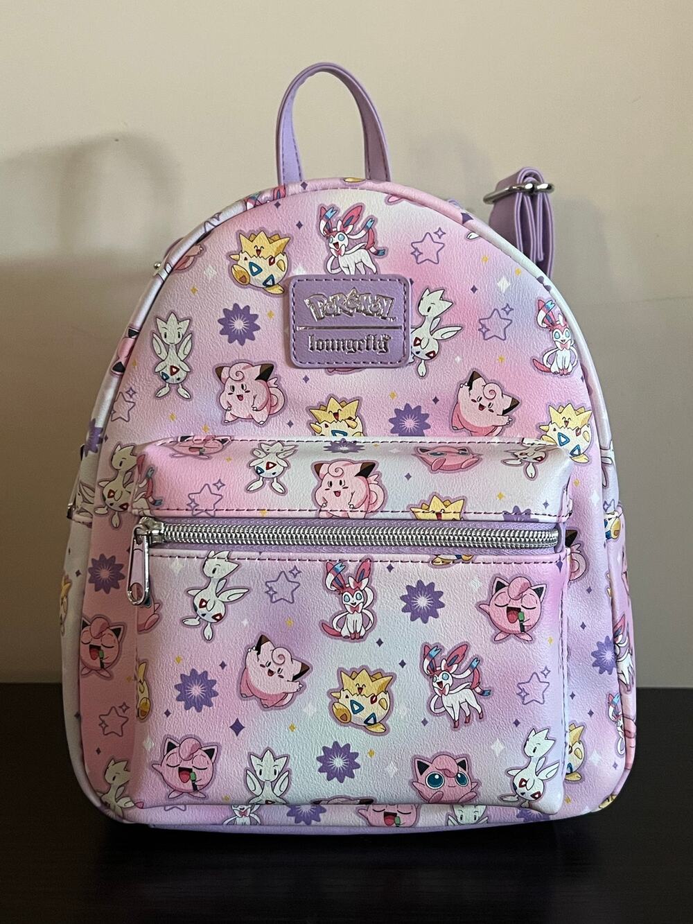 Loungefly Pokemon Fairy-Type Mini Backpack New